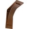 Ekena Millwork Morris Steel Bracket, Hammered Copper 3"W x 8"D x 8"H BKTM03X08X08MOHCO - alternate 1